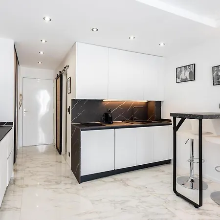 Large Studio - 50M Cannes Beach - Terrace Sea View Exterior photo